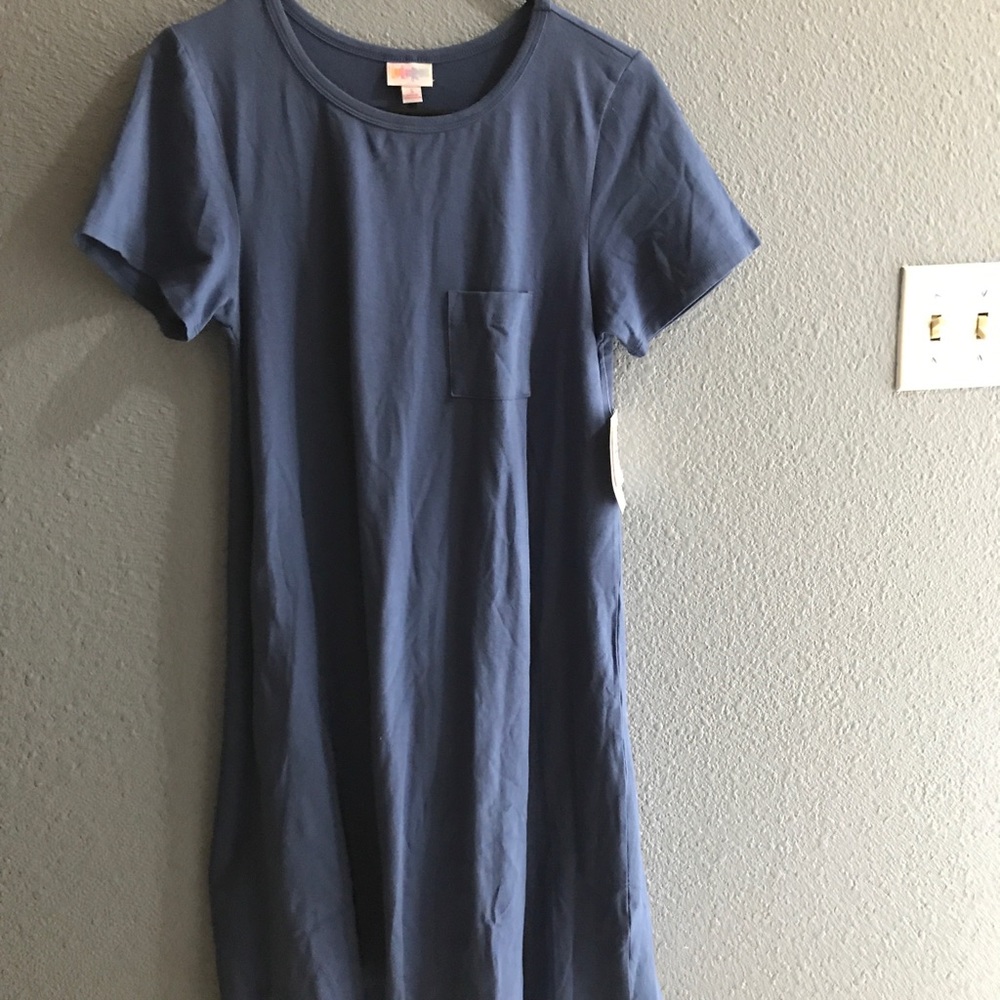 Lularoe slate blue small Carly